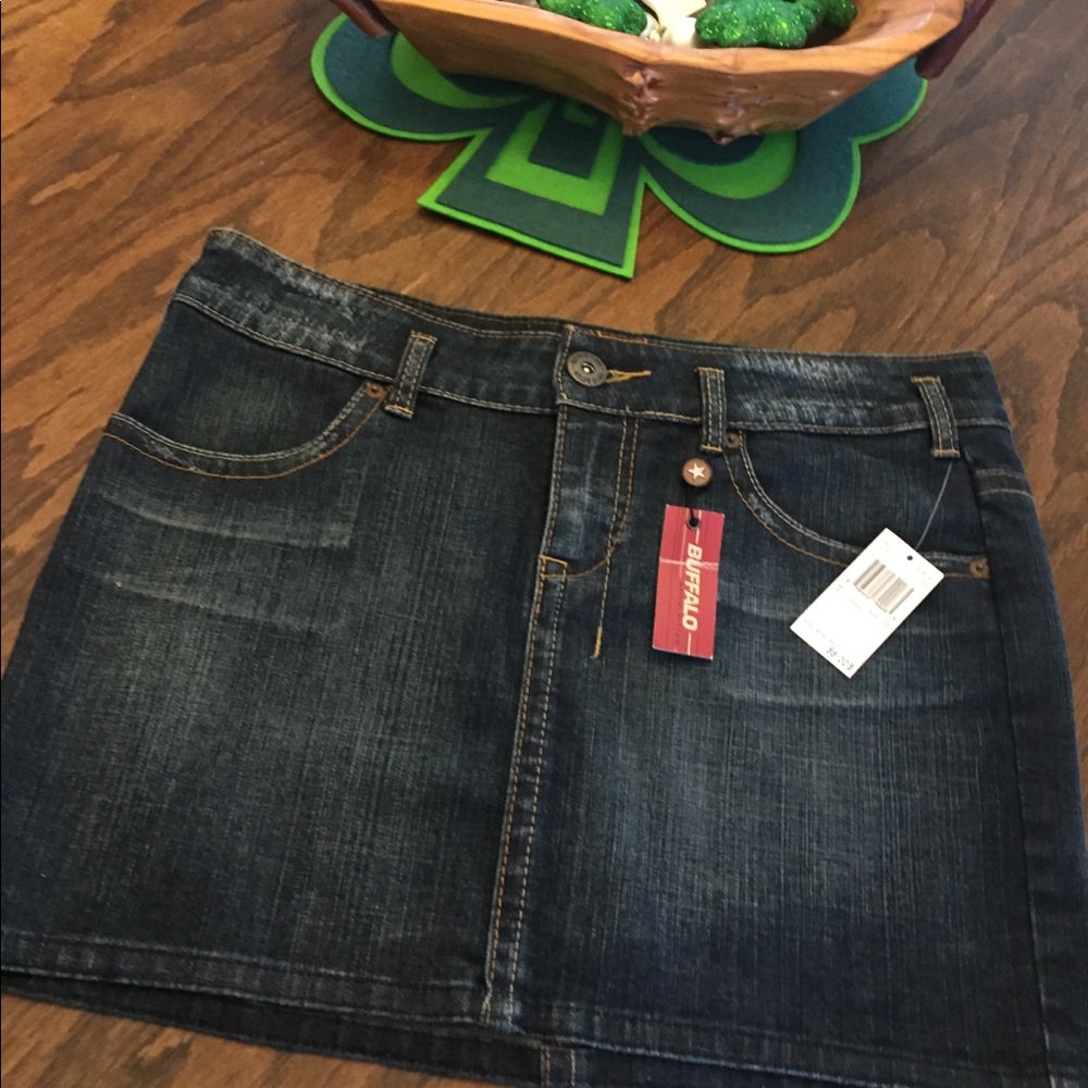 Buffalo denim mini
